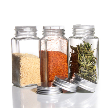 Bouteille Épices Verre BBQ