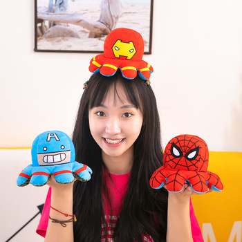 Peluche réversible Poulpe Licorne